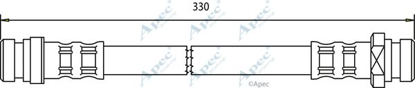 APEC BRAKING Тормозной шланг HOS3477